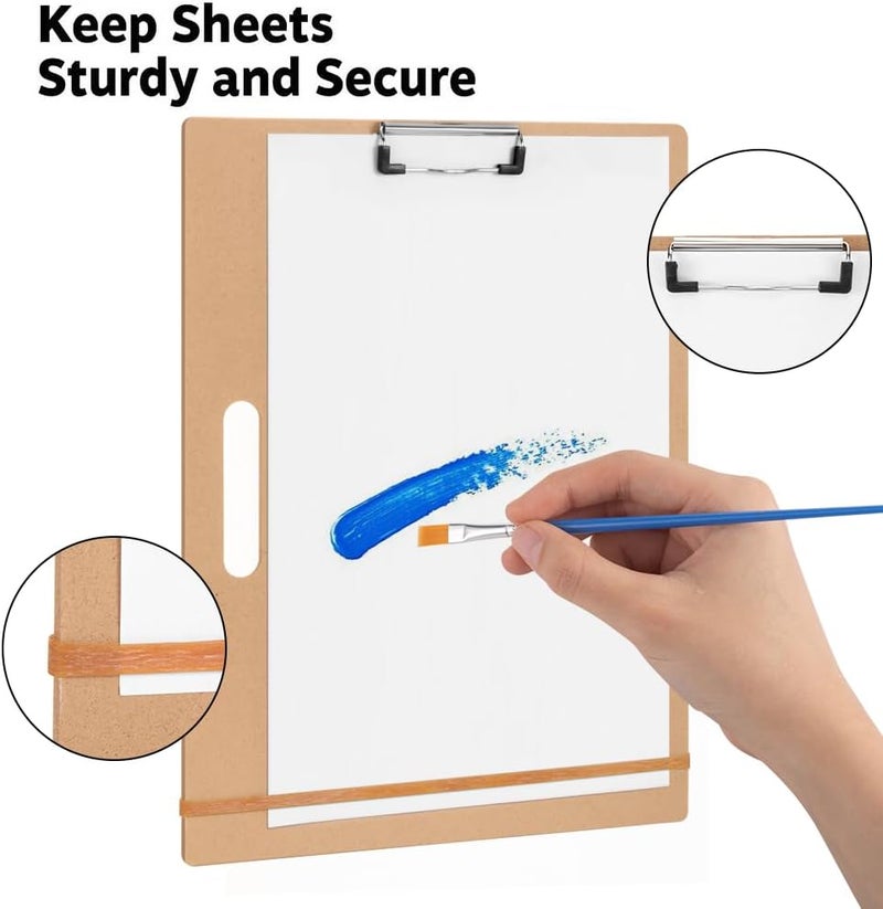TX liteart Sketch Board - 13" x 17" Portable Art Portable Drawing Board with Handle, Pack of 2 - Image 2